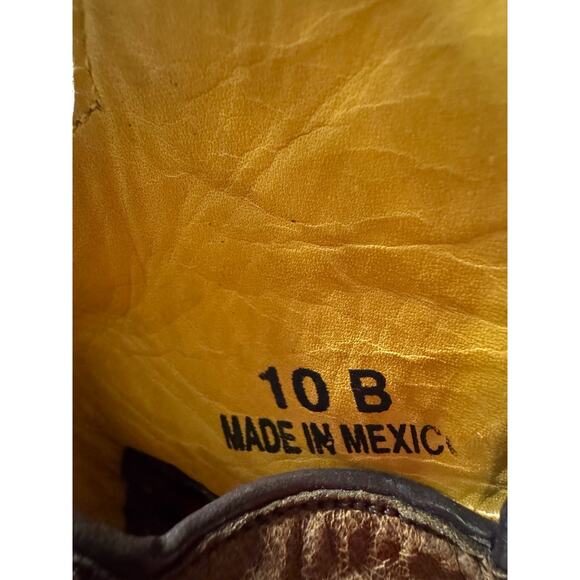 Gameday Size 10B Mississippi State 13” Leather Bootse - Picture 10 of 12